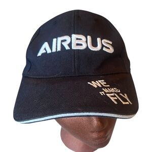Airbus "We make it fly"  navy blue baseball cap
